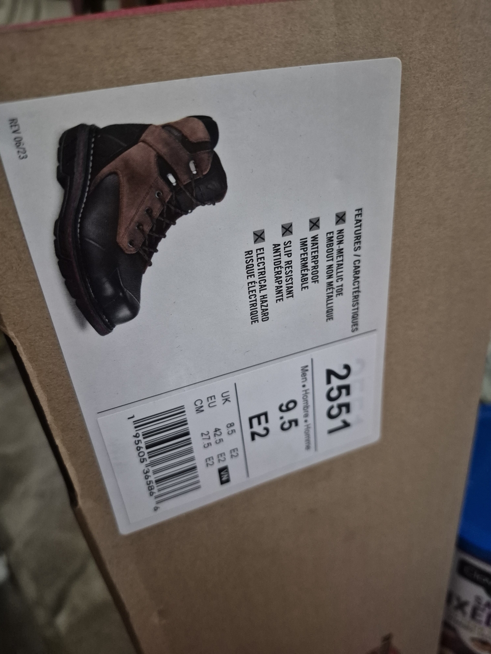 Red Wing Shoes Brown and Black Work Boots